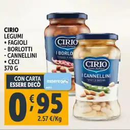 Deco Supermercati CIRIO Legumi offerta