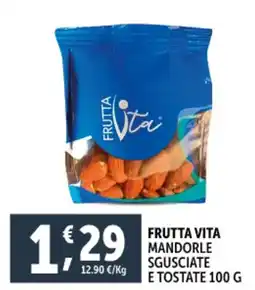 Deco Supermercati FRUTTA VITA mandorle sgusciate e tostate offerta