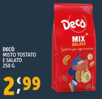 Deco Supermercati Misto tostato e salato DECÒ offerta