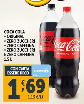 Deco Supermercati COCA COLA Original ect. offerta