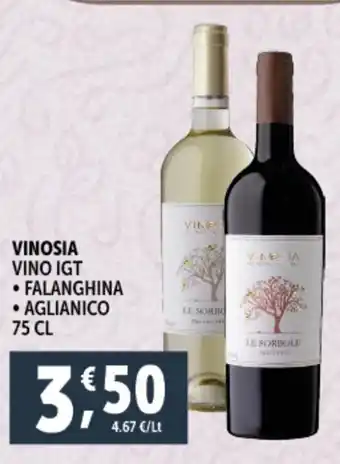 Deco Supermercati VINOSIA Vino igt offerta