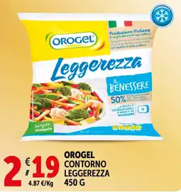 Deco Supermercati OROGEL Contorno leggerezza offerta