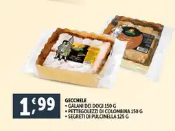 Deco Supermercati GECCHELE Galani dei dogi- pettegolezzi di colombina offerta