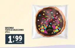 Deco Supermercati Gecchele torta di arlecchino offerta