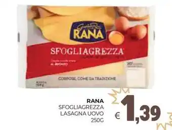 Eté RANA Sfogliagrezza lasagna uovo offerta