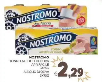 Eté NOSTROMO Tonno all'olio di oliva aprifacile offerta