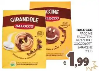 Eté BALOCCO Faccine fagottini girandole gocciolotti saracene offerta