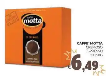 Eté CAFFE' MOTTA Cremoso espresso offerta