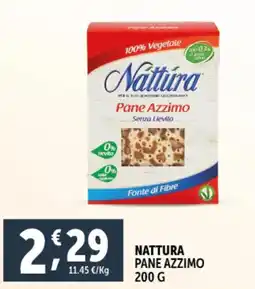 Deco Supermercati Nattura pane azzimo offerta