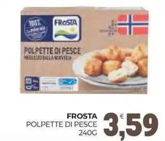 Eté Frosta polpette di pesce offerta