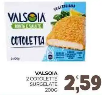 Eté Valsoia 2 cotolette surgelate offerta