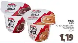 Eté Milk pro crema dessert offerta