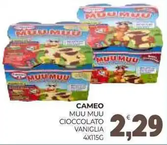 Eté Cameo muu muu cioccolato vaniglia offerta