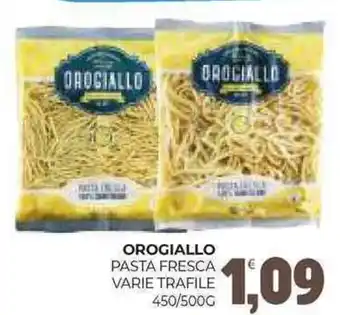 Eté Orogiallo pasta fresca varie trafile offerta