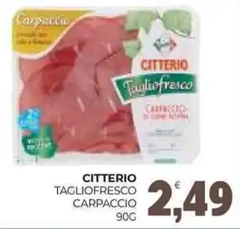 Eté Citterio tagliofresco carpaccio offerta