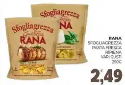 Eté Rana sfogliagrezza pasta fresca ripiena offerta