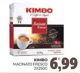 Eté Kimbo macinato fresco offerta