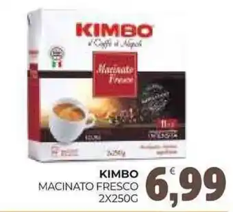 Eté Kimbo macinato fresco offerta