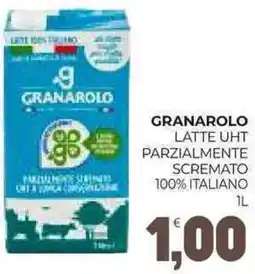 Eté Granarolo latte uht parzialmente scremato 100% italiano offerta