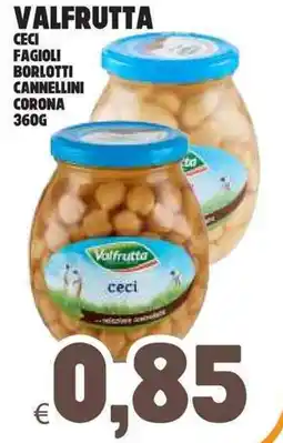 Eté Valfrutta ceci fagioli borlotti cannellini corona offerta