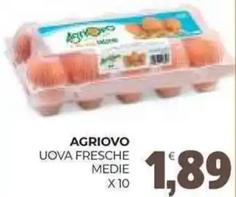 Eté Agriovo uova fresche medie x10 offerta