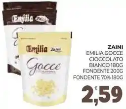 Eté Zaini emilia gocce cioccolato bianco offerta