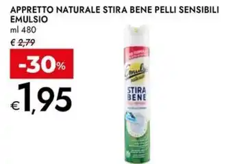 Bennet Appretto naturale stira bene pelli sensibili emulsio offerta