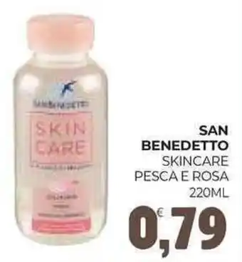 Eté San benedetto skincare pesca e rosa offerta