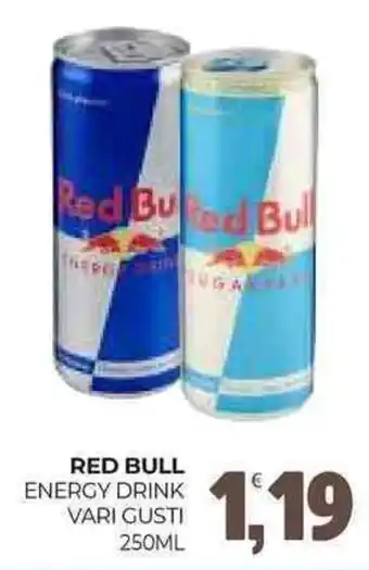 Eté Red bull energy drink offerta