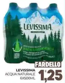 Eté Levissima acqua naturale offerta