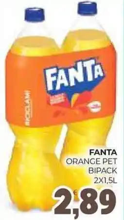 Eté Fanta orange pet bipack offerta