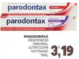 Eté Parodontax dentifricio original ultra clean whitening offerta