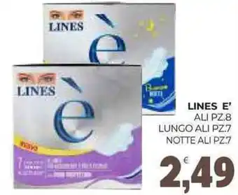 Eté Lines e' ali offerta