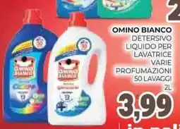 Eté Omino bianco detersivo liquido per lavatrice offerta