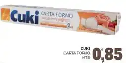 Eté Cuki carta forno mt.6 offerta