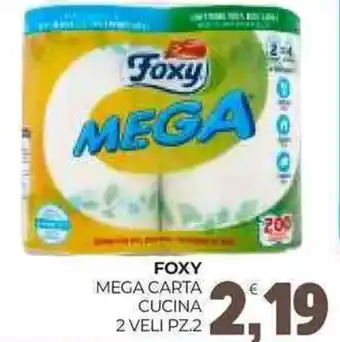 Eté Foxy mega carta cucina offerta