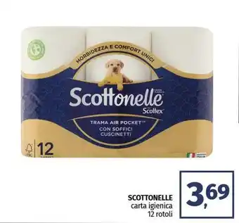 Pam SCOTTONELLE carta igienica 12 rotoli offerta