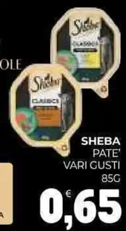 Eté Sheba pate' offerta