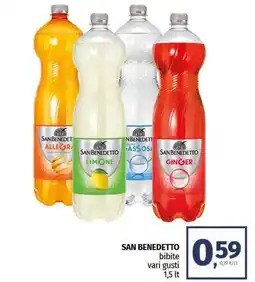 Pam SAN BENEDETTO bibite vari gusti offerta