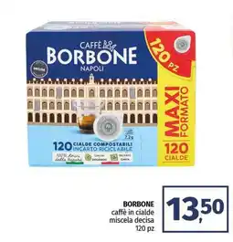 Pam BORBONE caffè in cialde miscela decisa offerta