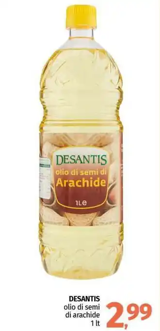 Pam DESANTIS olio di semi di arachide offerta