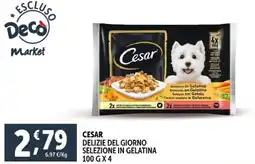 Deco Supermercati Cesar delizie del giorno selezione in gelatina offerta