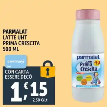 Deco Supermercati Parmalat latte uht prima crescita offerta