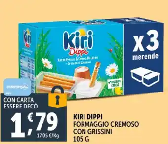 Deco Supermercati Kiri dippi formaggio cremoso con grissini offerta