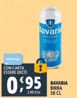 Deco Supermercati Bavaria birra offerta