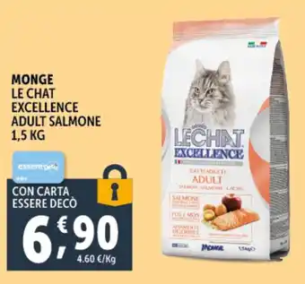 Deco Supermercati Monge let chat excellence adult salmone offerta