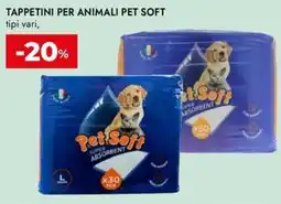 Bennet Tappetini per animali pet soft tipi vari, offerta