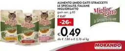 Bennet Alimento umido gatti straccetti le specialità italiane migliorgatto offerta