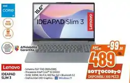 Expert Lenovo IDEAPAD SLIM 3 offerta