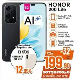 Expert HONOR 200 Lite offerta